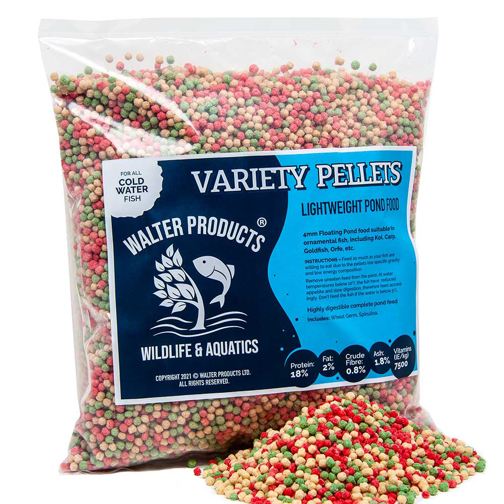 Walters Variety Pond Fish Food Pellets