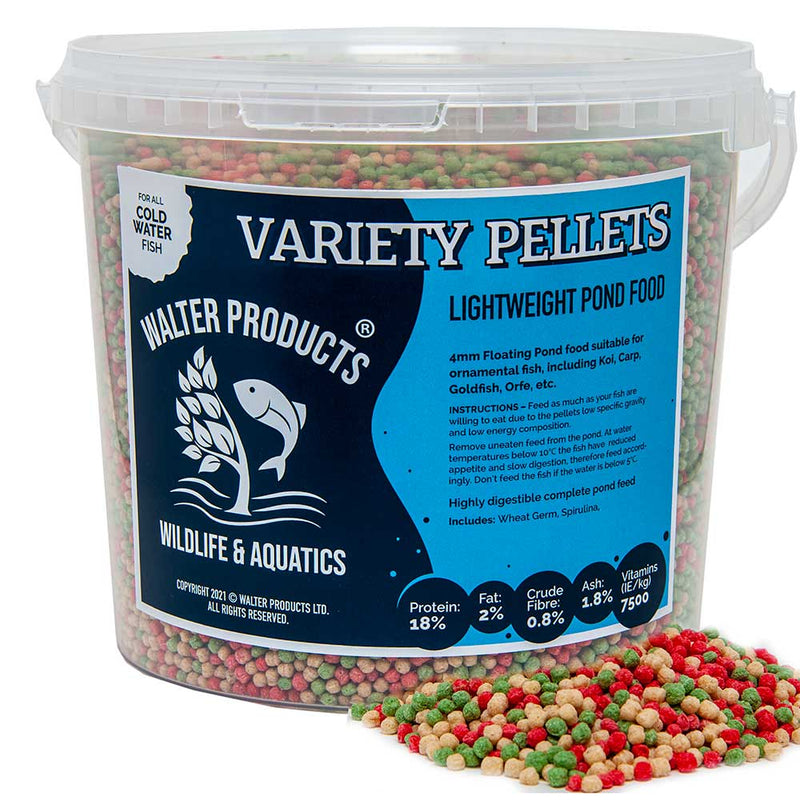 Walters Variety Pond Fish Food Pellets